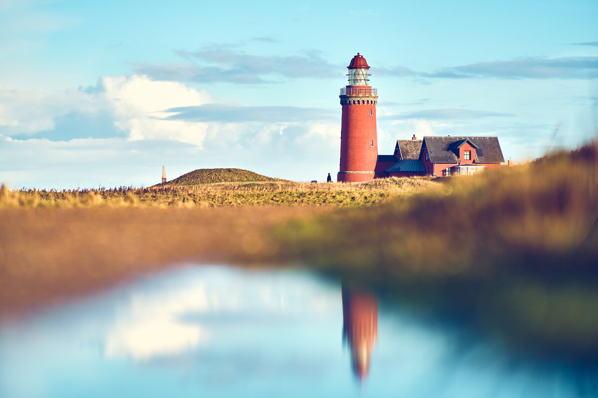 Leuchtturm in Dänemark mit Viltrox 85mm aufgenommen