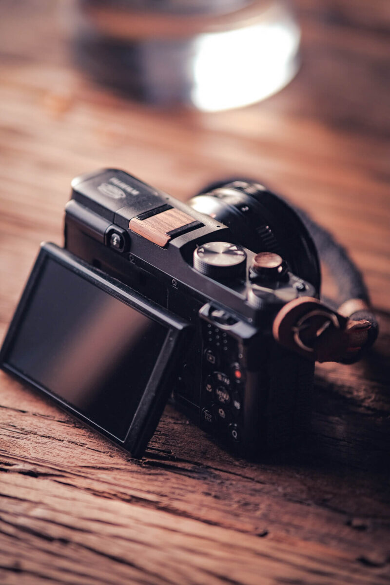 Fujifilm X-M1 Rückansicht