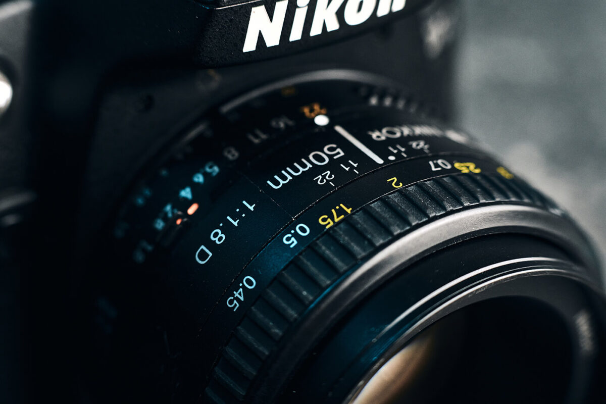 AF Nikkor 50mm f1.8 D an Nikon D90