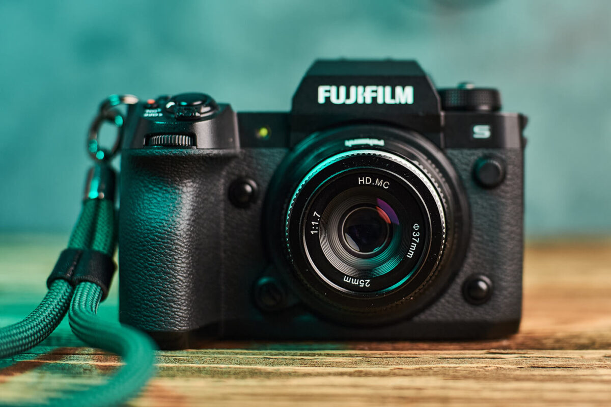 Pergear Objektiv an Fujifilm X-H2s