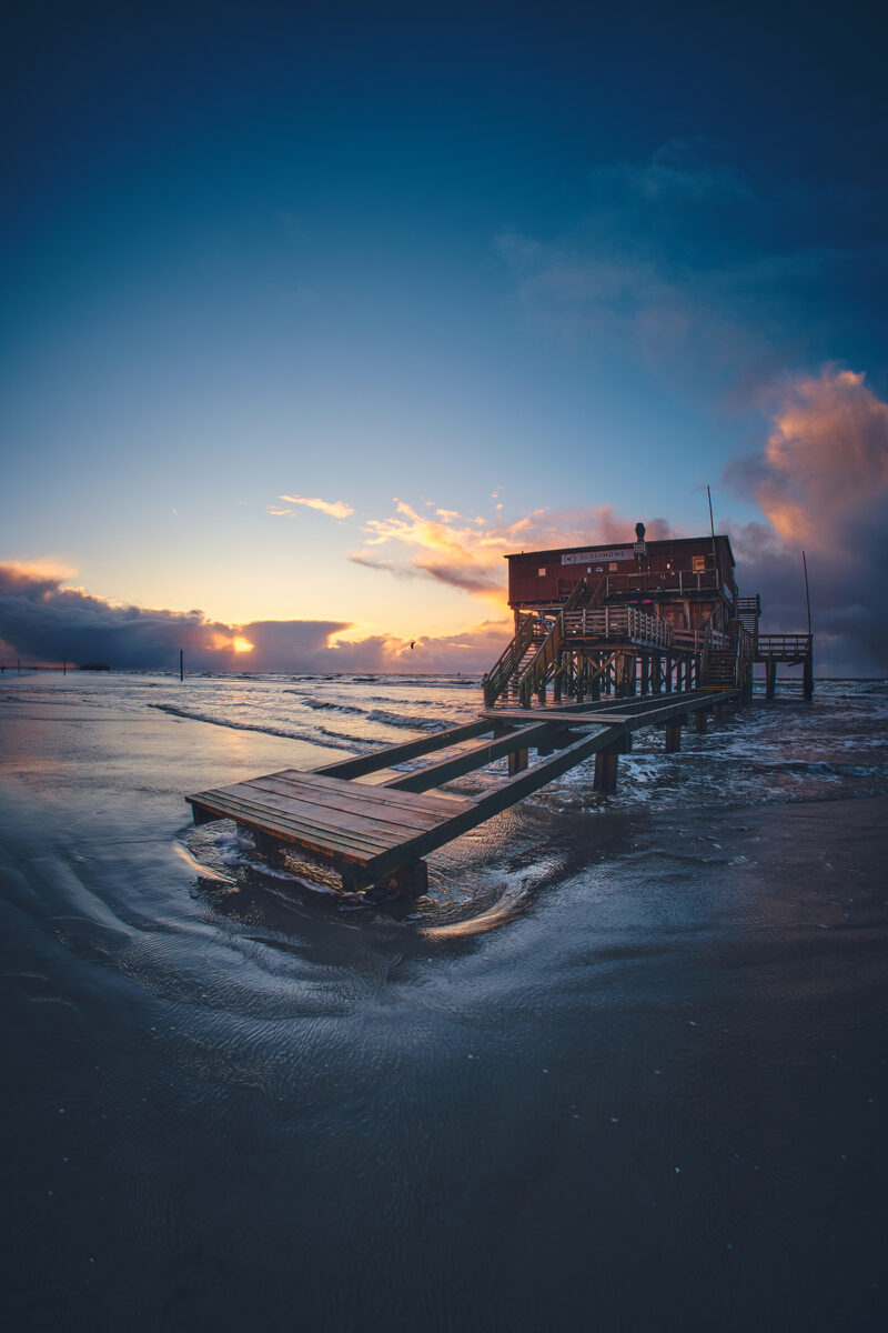 Sankt Peter-Ording Fisheye Fotografie