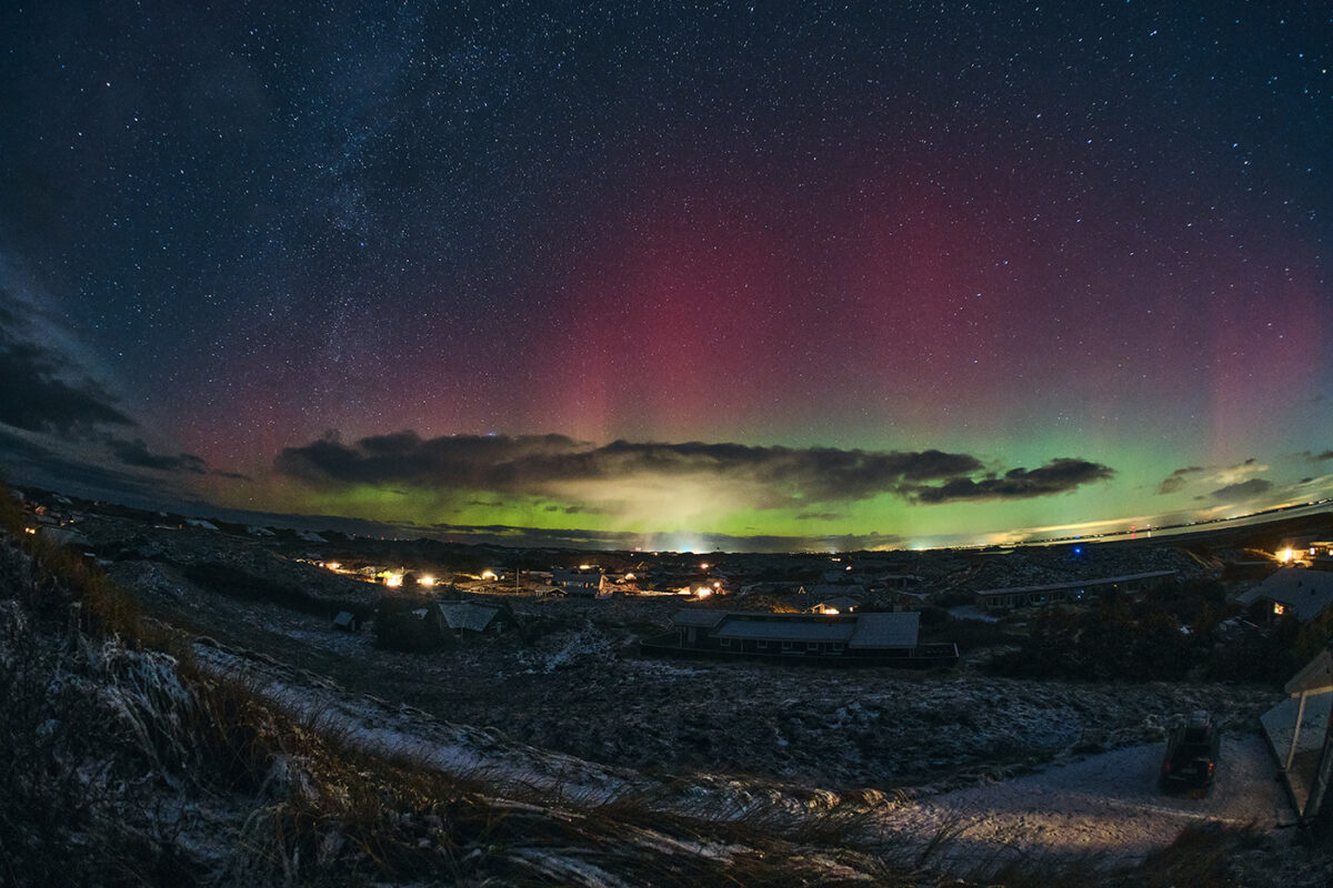 Nordlichter mit Ultraweitwinkel