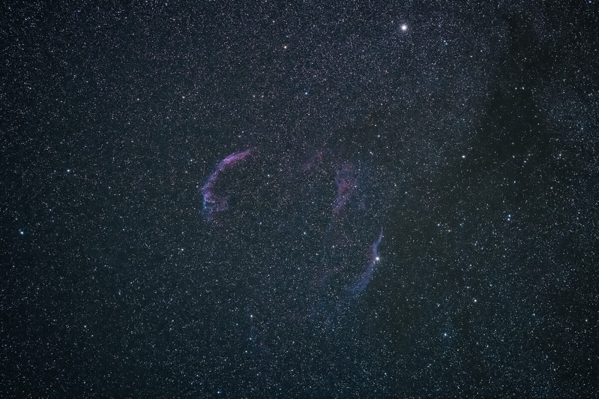 Supernova überreste Astrofotografie