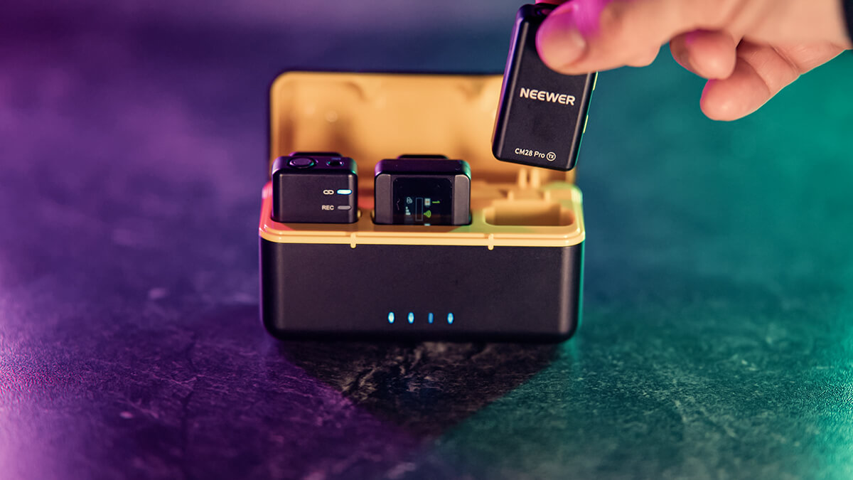 Neewer CM28 Pro Mikrofon Set Lieferumfang
