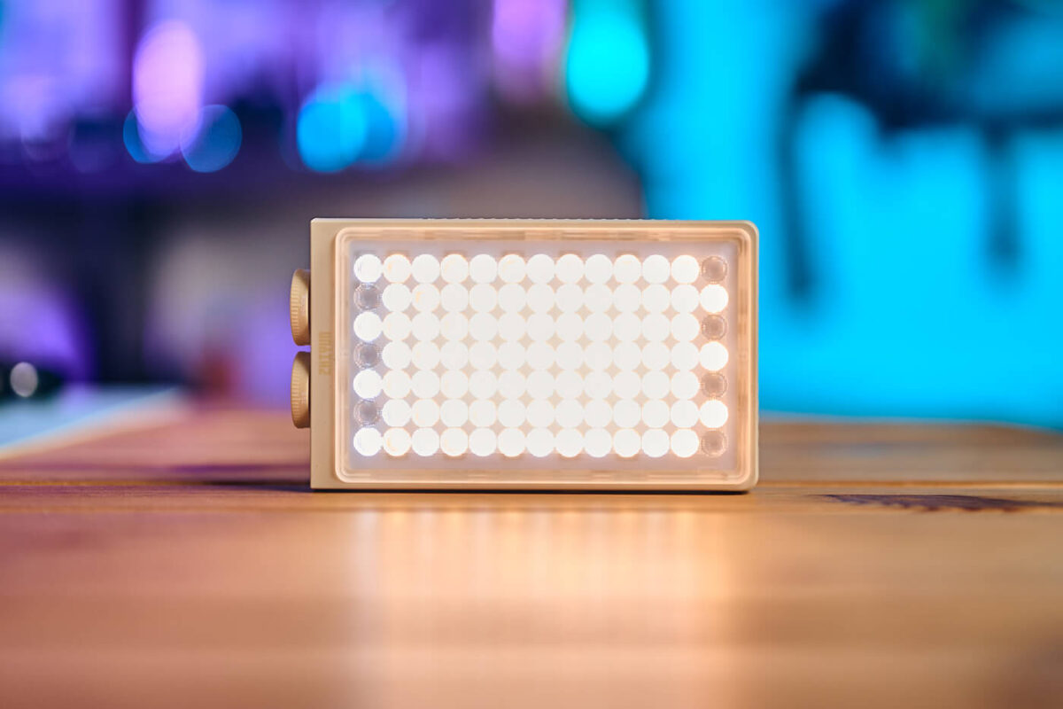 Portables Akku licht für unterwegs