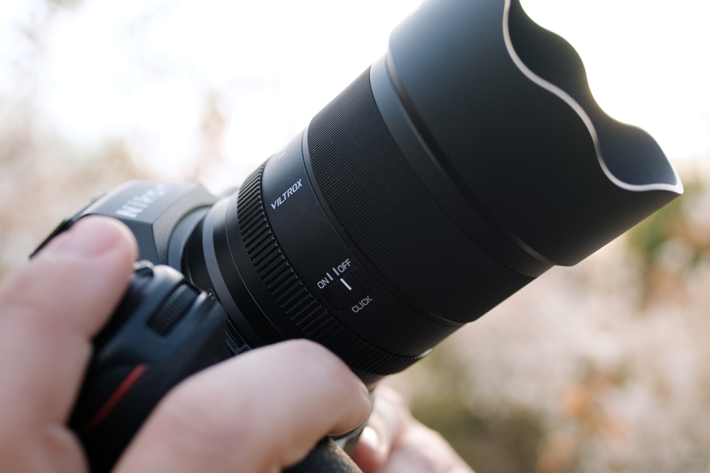 Viltrox 55mm f1.8 EVO APO build quality is very good