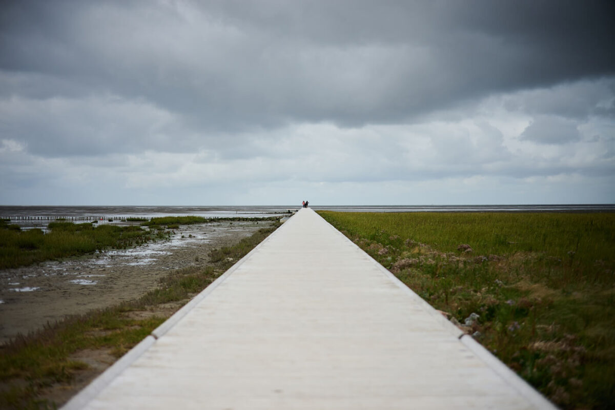 heavy vignetting