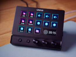 Ulanzi D200X Creative Deck mit beleuchteten LCD-Tasten und drei Drehreglern