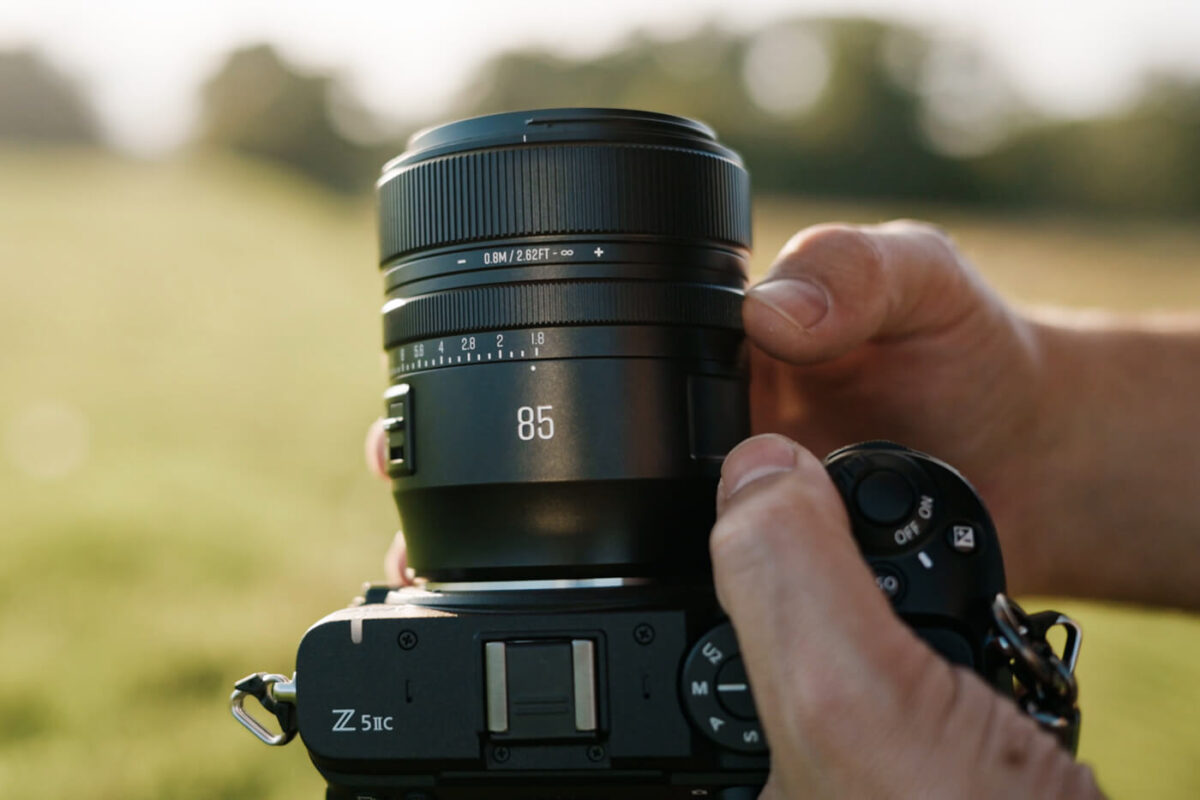 Brightin Star 85mm f1.8 mit Blendenring